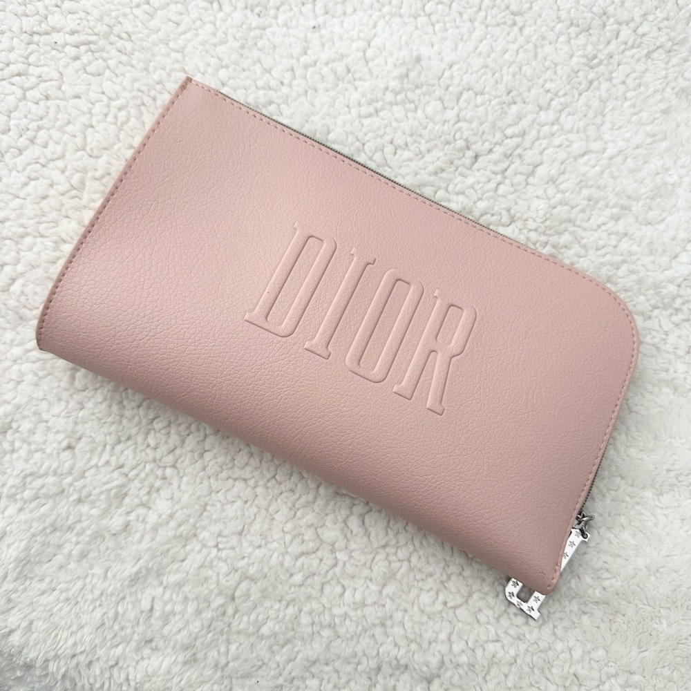 Dior makeup bag